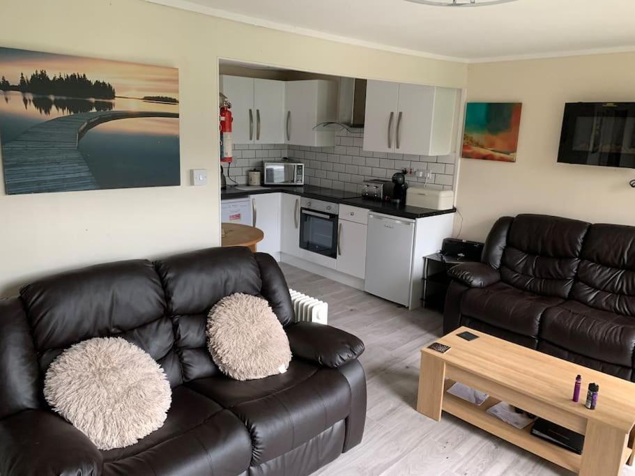 Stunning 3 Bed Riverside Cabin In Snowdonia Caeathro Luaran gambar
