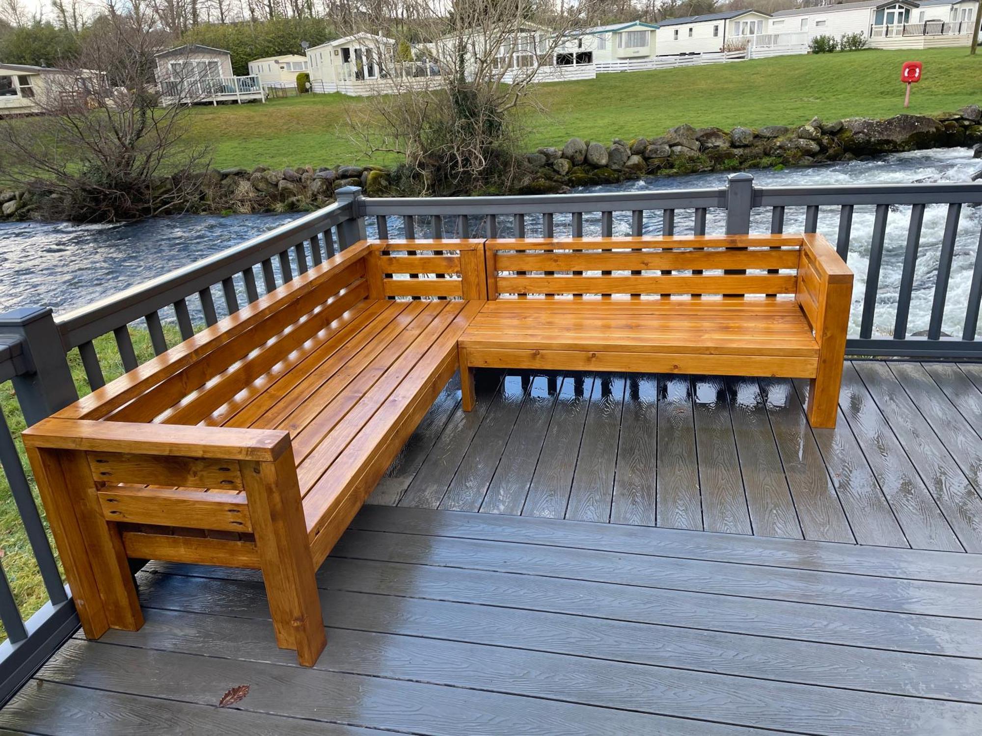 Stunning 3 Bed Riverside Cabin In Snowdonia Caeathro Luaran gambar